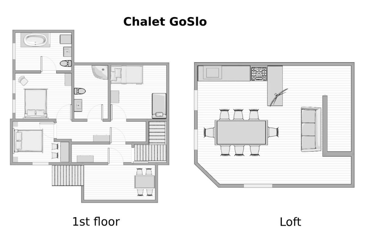 Chalet Goslo Srpenica 외부 사진